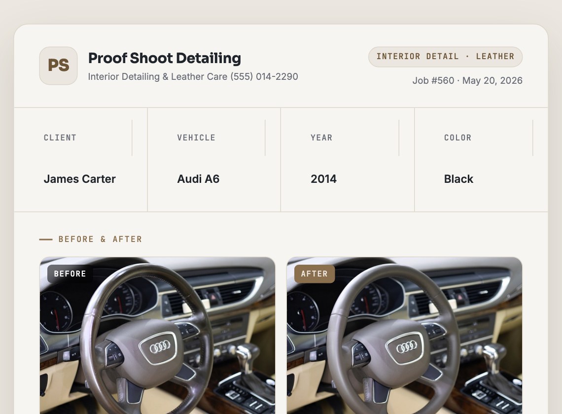 Audi A6 Interior report